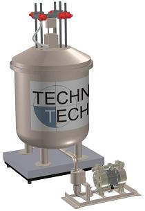 Barilotto di preparazione per prodotti ausiliari chimici