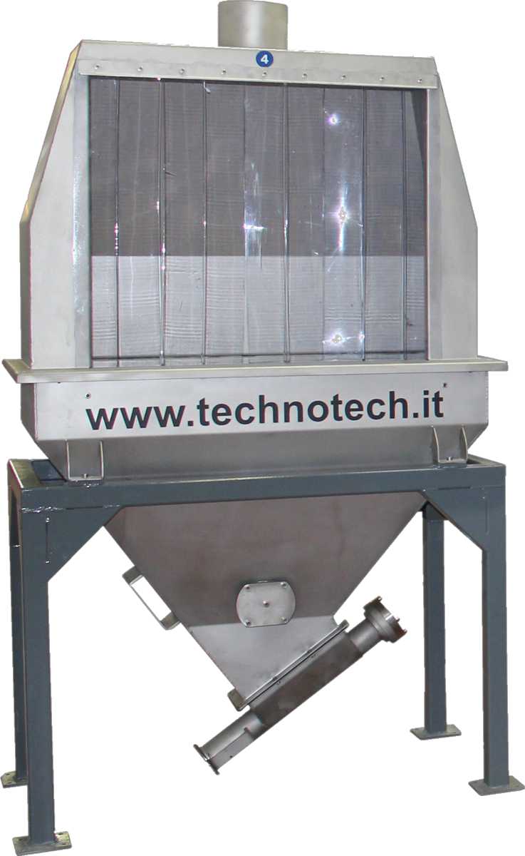 hopper for dosing powders